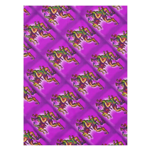 Mardi Gras Jester Tischdecke (Vorderseite)