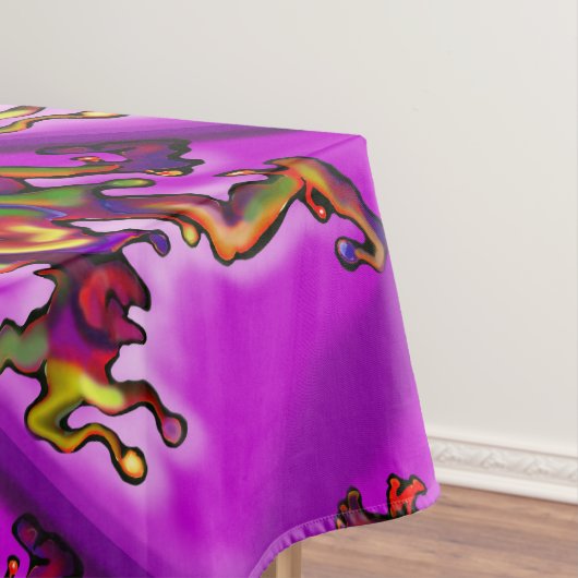 Mardi Gras Jester Tischdecke (Beispiel)