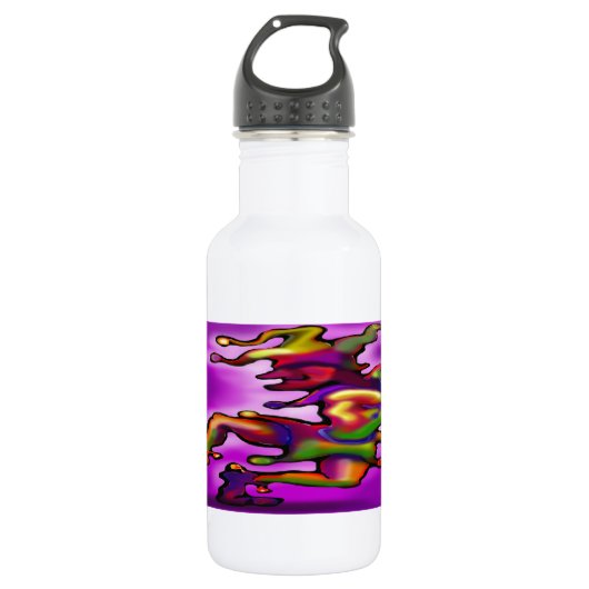 Mardi Gras Jester Trinkflasche (Vorderseite)