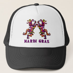 Mardi Gras Jesters Truckerkappe