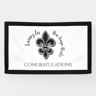 Mardi Gras Junggeselinnen-Abschied Banner