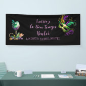 Mardi Gras Junggeselinnen-Abschied Banner (Messe)