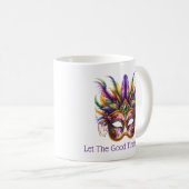 Mardi Gras Kaffeetasse (VorderseiteRechts)