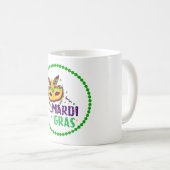 Mardi Gras Kaffeetasse (VorderseiteRechts)