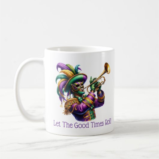 Mardi Gras Kaffeetasse (Links)