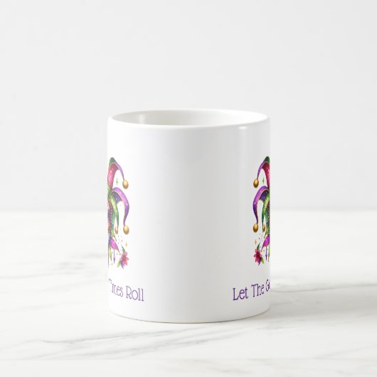 Mardi Gras Kaffeetasse (Mittel)