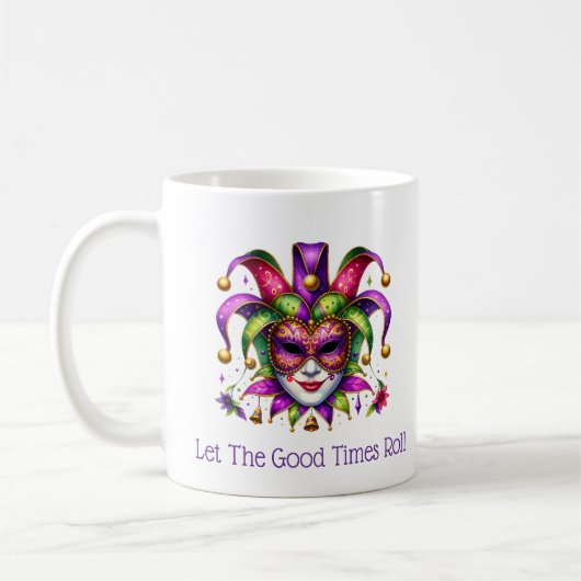 Mardi Gras Kaffeetasse (Links)
