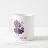 Mardi Gras Kaffeetasse (Vorderseite Links)
