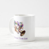 Mardi Gras Kaffeetasse (Vorderseite Links)