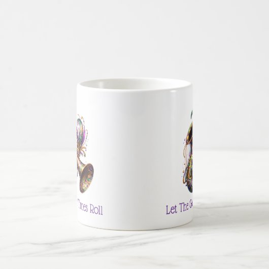 Mardi Gras Kaffeetasse (Mittel)
