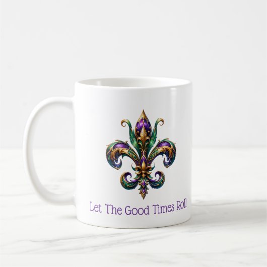 Mardi Gras Kaffeetasse (Links)