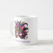 Mardi Gras Kaffeetasse (Vorderseite Links)