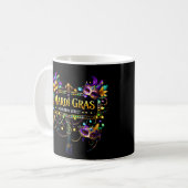 Mardi Gras Kaffeetasse (Vorderseite Links)