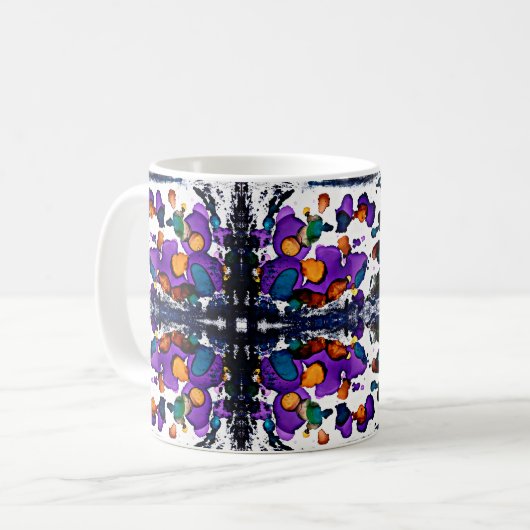 Mardi Gras Kaffeetasse (Vorderseite Links)