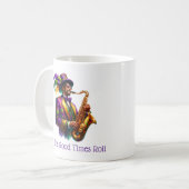 Mardi Gras Kaffeetasse (Vorderseite Links)