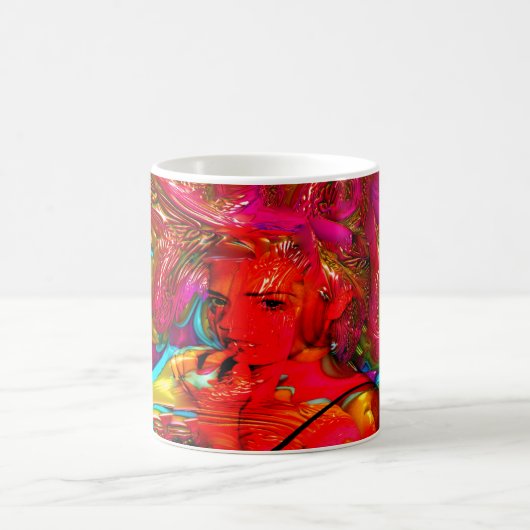 Mardi Gras Kaffeetasse (Mittel)