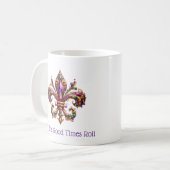 Mardi Gras Kaffeetasse (Vorderseite Links)