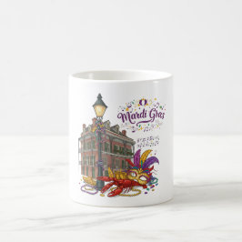 Mardi Gras Kaffeetasse