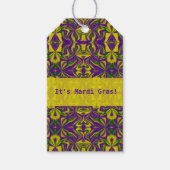 Mardi Gras Kaleidoscope Geschenkanhänger (Vorderseite)