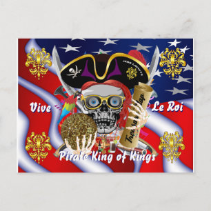 Mardi Gras Karneval Event Bitte beachten Sie die H Postkarte