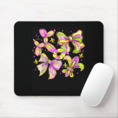 Mardi Gras Karneval Kokette Bogen King Cake Fleur Mousepad (Mit Mouse)