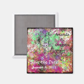 Mardi Gras Karneval Party oder speichern Sie das D Magnet (Vorderseite/Rückseite)