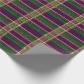 Mardi Gras Karo Geschenkpapier (Ecke)