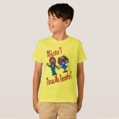 Mardi Gras, Kids and Beads T - Shirt (Vorne ganz)