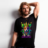 Mardi Gras King Dog T-Shirt