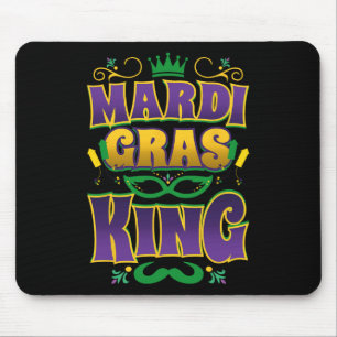 Mardi Gras King Fun Parade Mardi Gras Carnival Cos Mousepad
