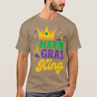 Mardi Gras King Funny Mardi Gras Karnival Party T-Shirt