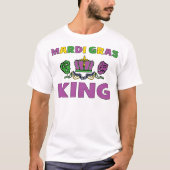 Mardi Gras King T-Shirt (Vorderseite)