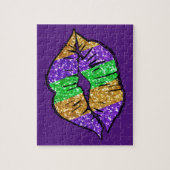 Mardi Gras Kiss Jigsaw Puzzle (Vertikal)