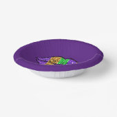 Mardi Gras Kiss Paper Bowls Pappteller (Gewinkelt)