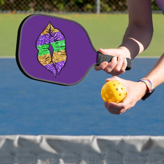 Mardi Gras Kiss Pickleball Racket Pickleball Schläger (InSitu)