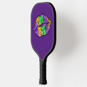 Mardi Gras Kiss Pickleball Racket Pickleball Schläger (Links)