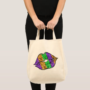Mardi Gras Kiss Tote Bag Tragetasche