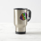 Mardi Gras Kiss Travel Mug Reisebecher (VorderseiteRechts)