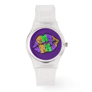 Mardi Gras Kiss Watch Armbanduhr