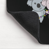 Mardi Gras Koala Kostüme Mousepad (Ecke)