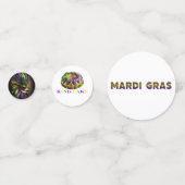 Mardi Gras Konfetti (Vorderseiten)