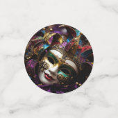 Mardi Gras Konfetti (Klein Vorderseite)