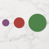 Mardi Gras Konfetti (Rückseiten)