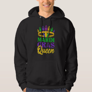 Mardi Gras Königin  New Orleans Karnevalsparty Kos Hoodie