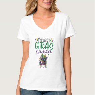 Mardi Gras Königin T-Shirt