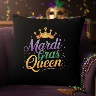 Mardi Gras Königinnen Umzug Kostüm Party  Kissen