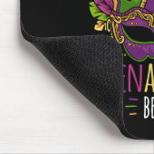 Mardi Gras Kostüm Lass Die Shenanigans Beginnen Ma Mousepad (Ecke)