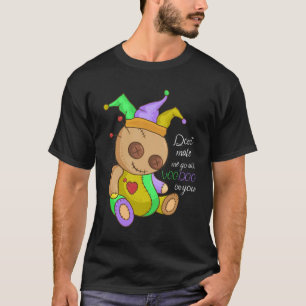 Mardi Gras Kostüm Lass mich den ganzen Voodoo nich T-Shirt