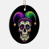 Mardi Gras Kostüm Unterwegs in die Hochgebirgswelt Keramik Ornament (Rechts)