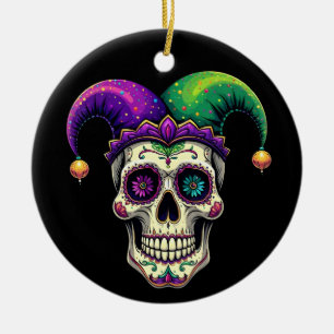 Mardi Gras Kostüm Unterwegs in die Hochgebirgswelt Keramik Ornament